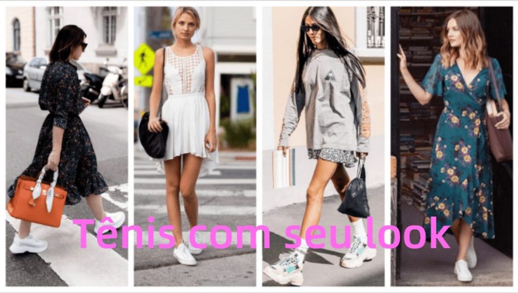 calça com sapatenis feminino